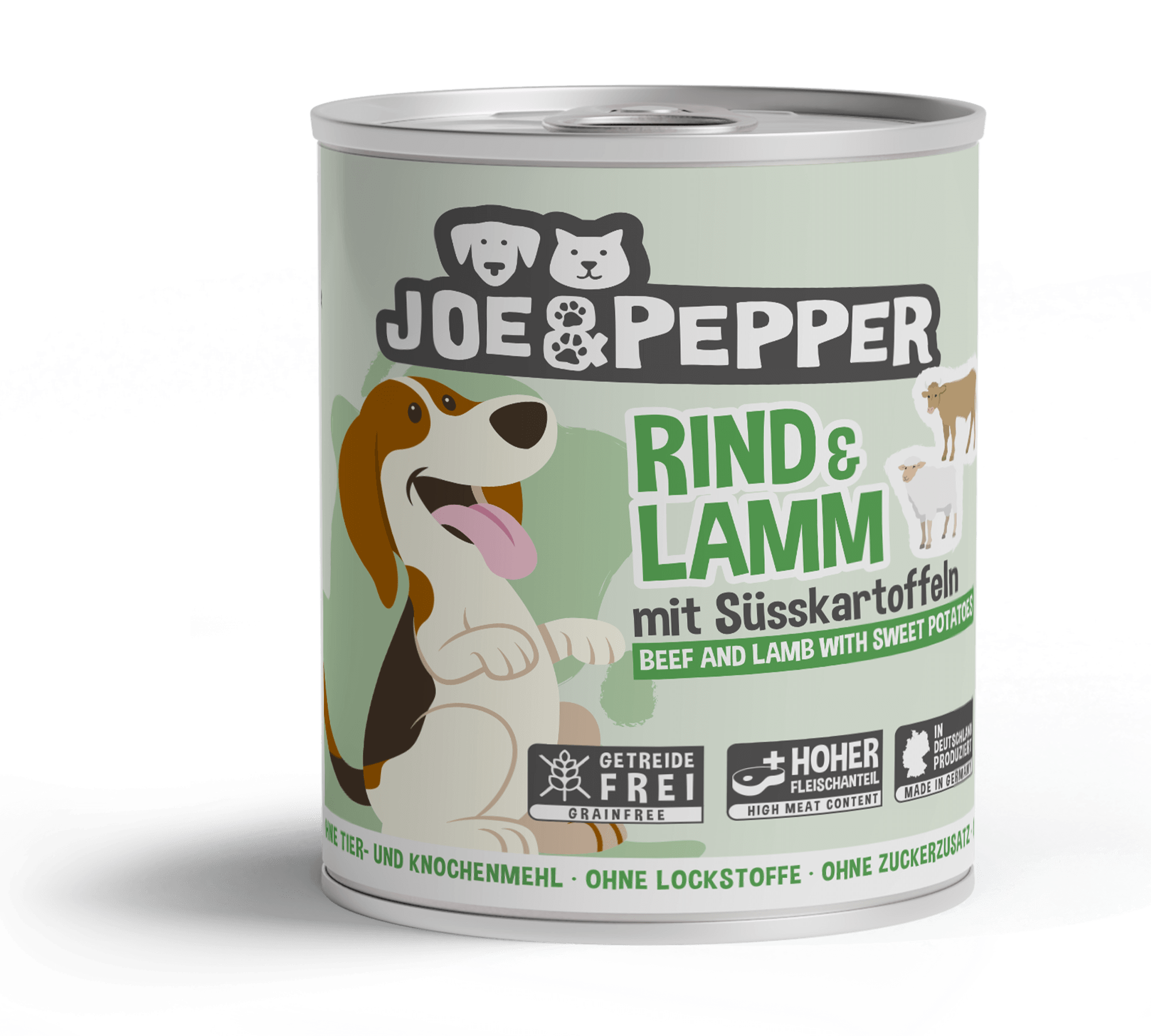 10083MIWMHn9eq50p6.png Dog Rind & Lamm mit Süsskartoffel 400 g – Bild 1