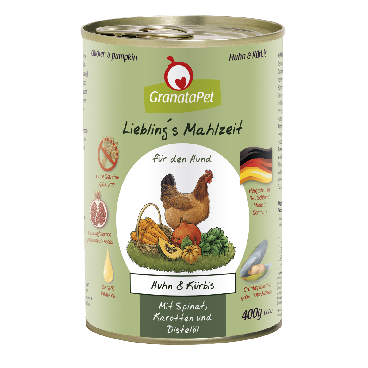 199629_Hund_Nassfutter_Lieblings_Mahlzeit_400g_3D_Huhn_Kuerbis_1200px.png Liebling’s Mahlzeit Huhn und Kürbis 400 g – Bild 1