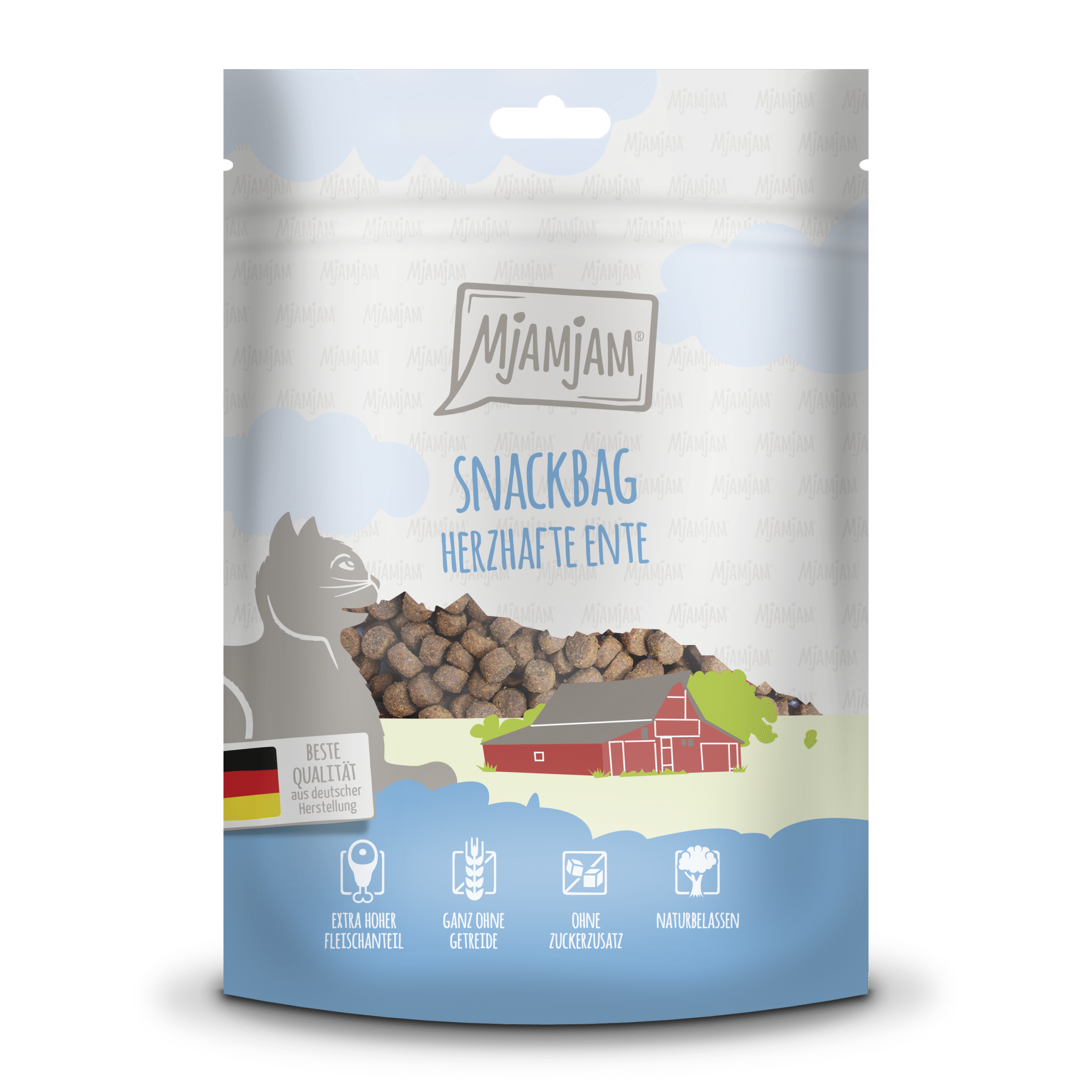 35105-MjAMjAM-Cat-Snackbag-herzhafte-Ente-125g.png Snackbag – herzhafte Ente 125 g – Bild 1
