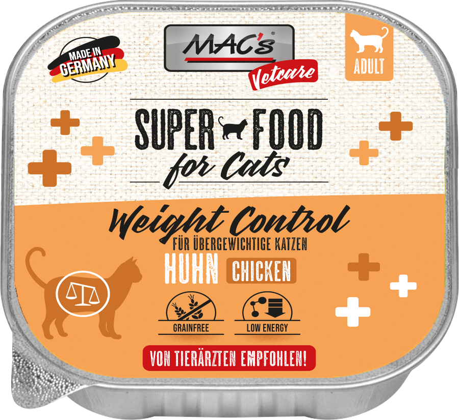 CAT-Vetcare-Weight-Control-Huhn.png Cat Vetcare Huhn Weight Control 100 g – Bild 1