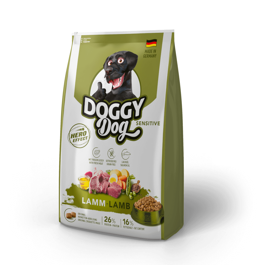 Doggy-Dog-Lamm.png Lamm Sensitive 10 kg – Bild 1