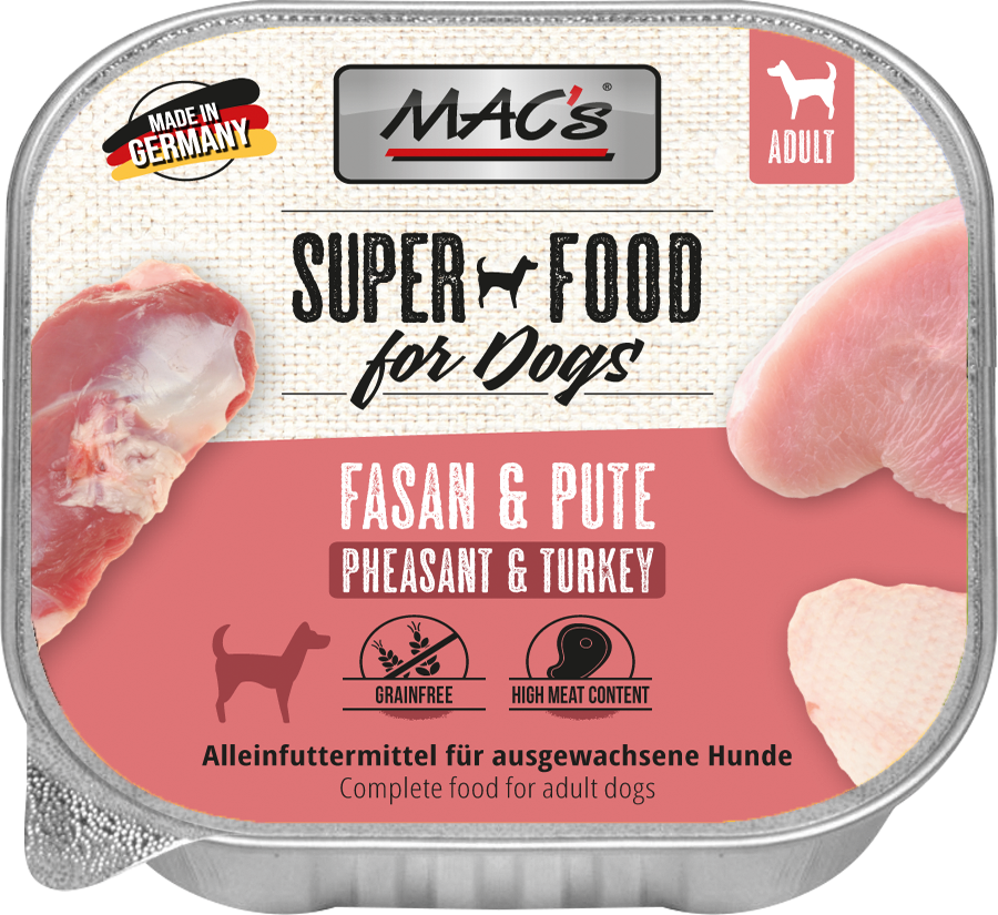 Fasan-und-Pute.png DOG Fasan & Pute 150 g – Bild 1