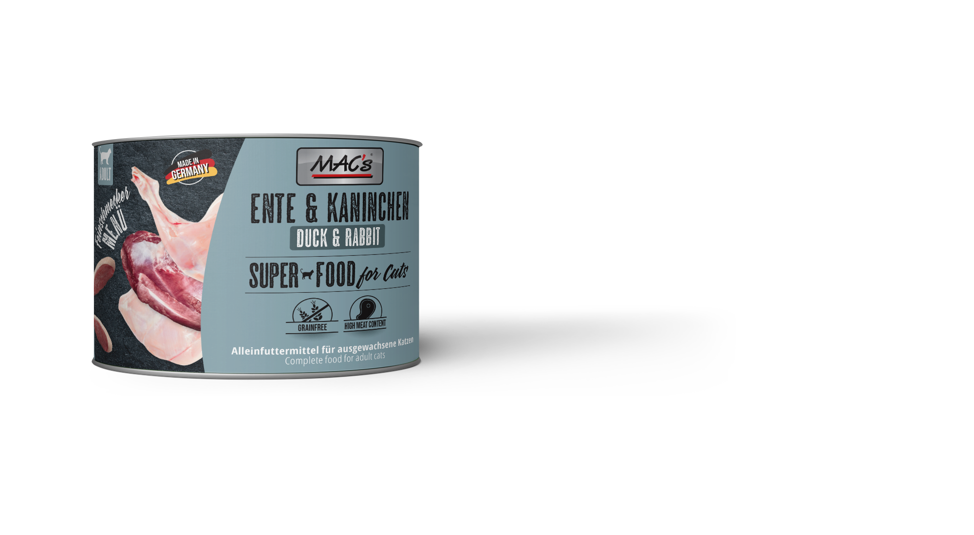 Feinschmecker_EnteKaninchen_200g_2D.png Cat Feinschmecker Ente/Kaninchen 200 g – Bild 1