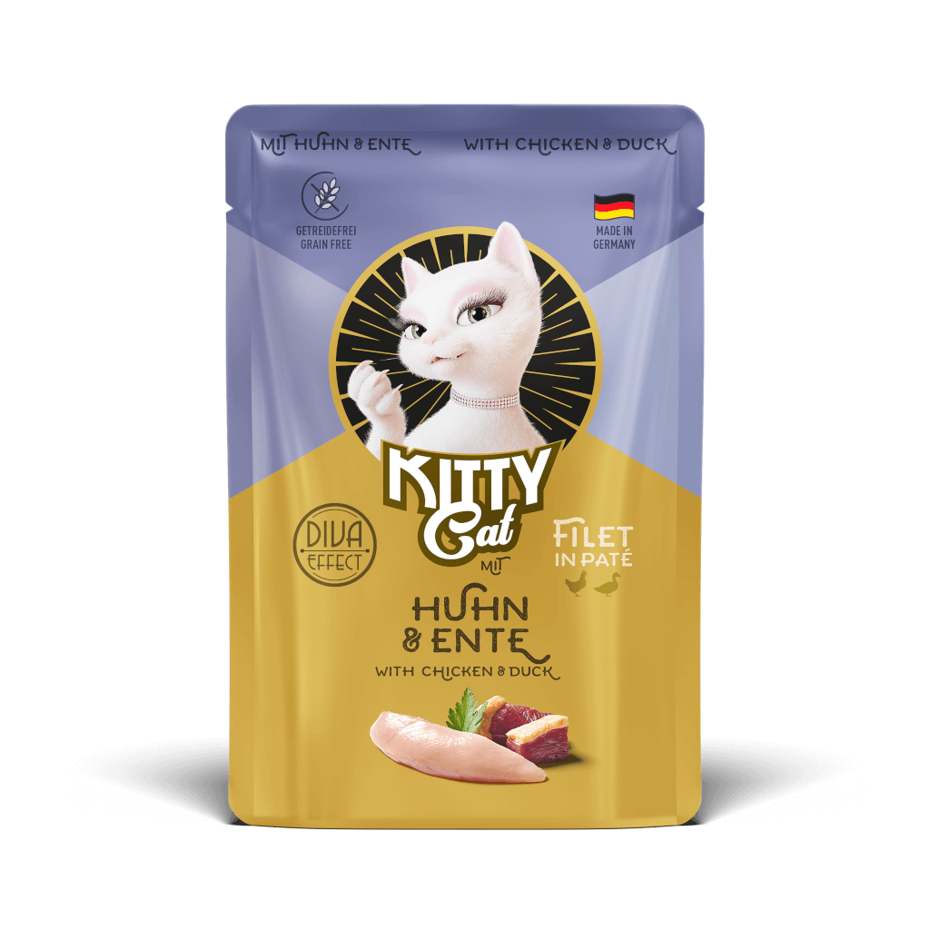 Huhn-Ente.png Filét in Paté Huhn & Ente 85 g – Bild 1