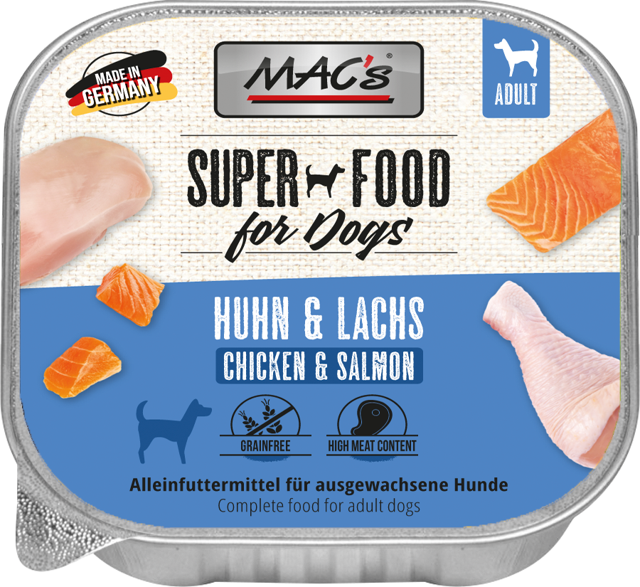 Huhn-und-Lachs.png DOG Huhn & Lachs 150 g – Bild 1