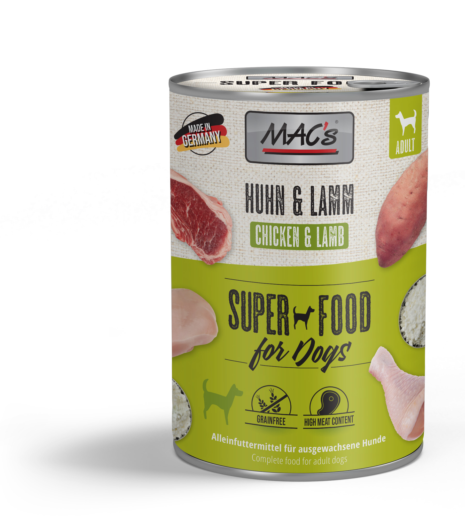 HuhnLamm_400g_3D.jpg DOG Huhn & Lamm 400 g – Bild 1