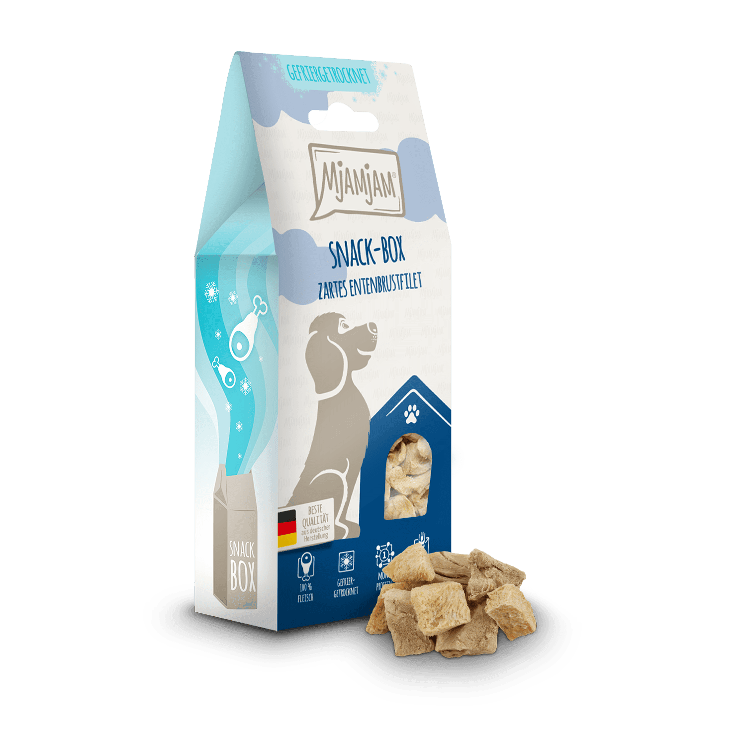 Snackbox – zartes Entenbrustfilet 80 g – Bild 1