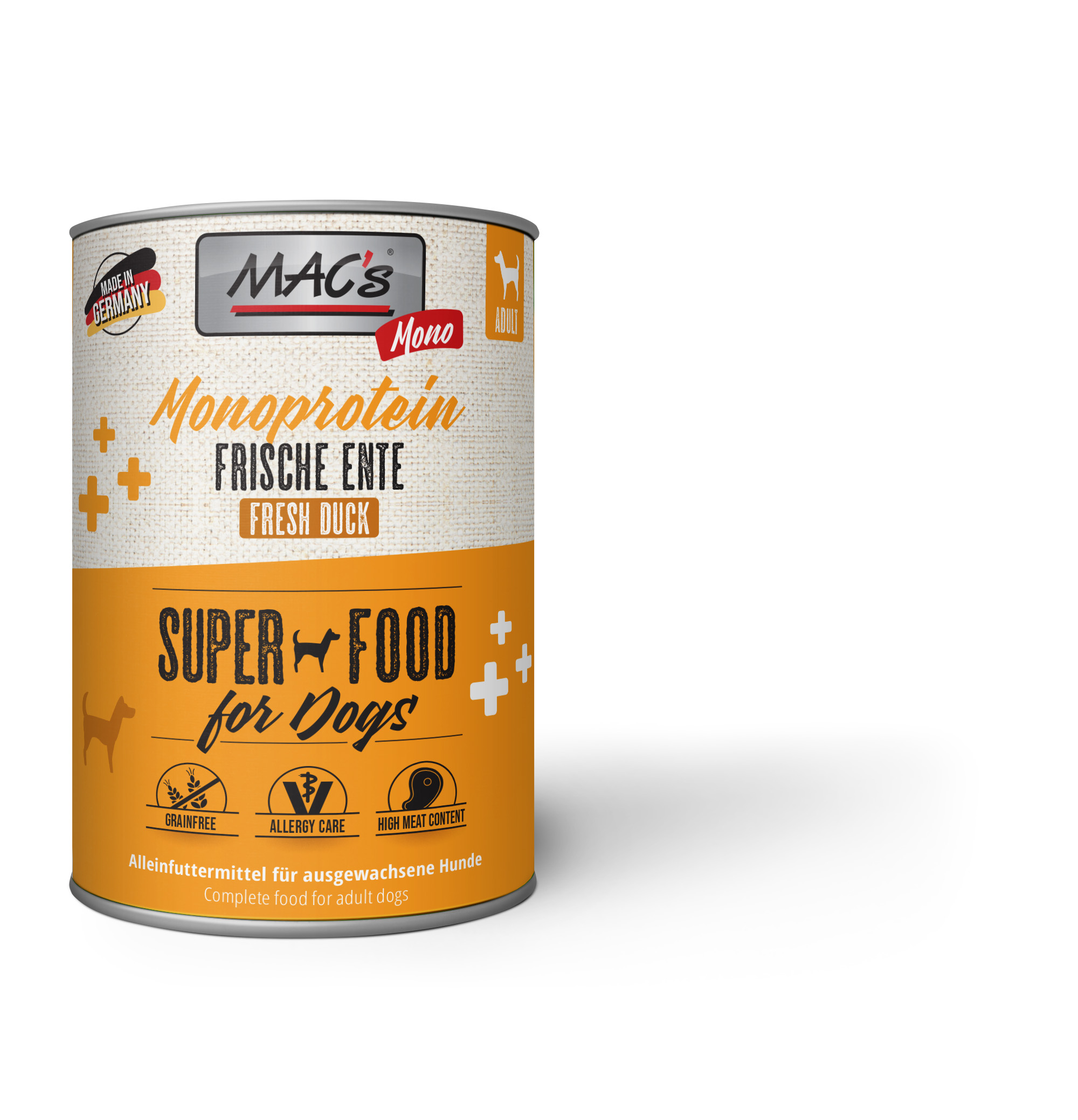 MonoEnte_400g_2D.jpg DOG Mono Ente 400 g – Bild 1