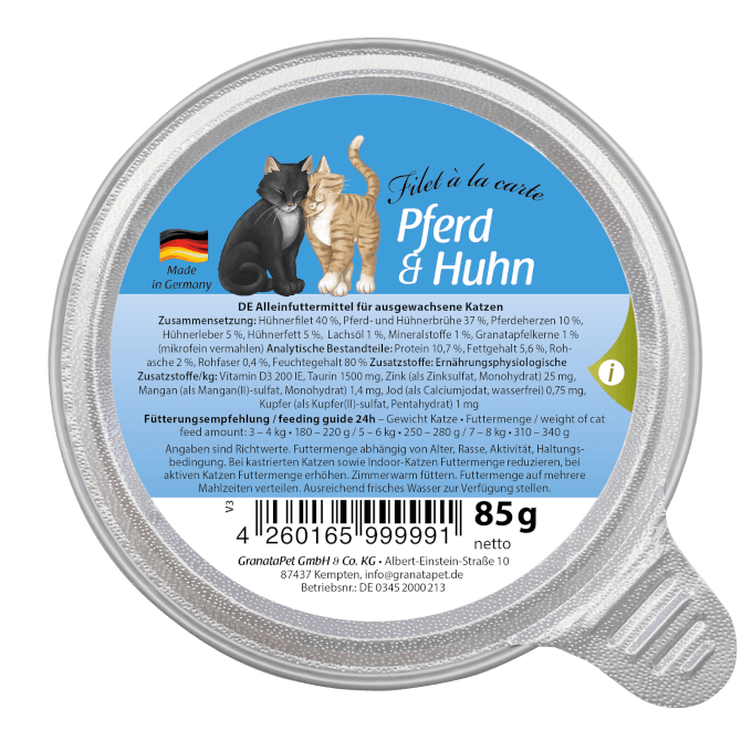 Pferd-und-Huhn.png Filet á la carte Pferd & Huhn 85 g – Bild 1