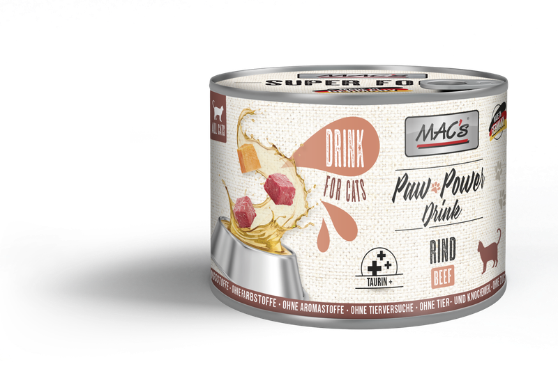 Power-Dink-Rind.png Cat Paw Power Drink Rind 200 g – Bild 1