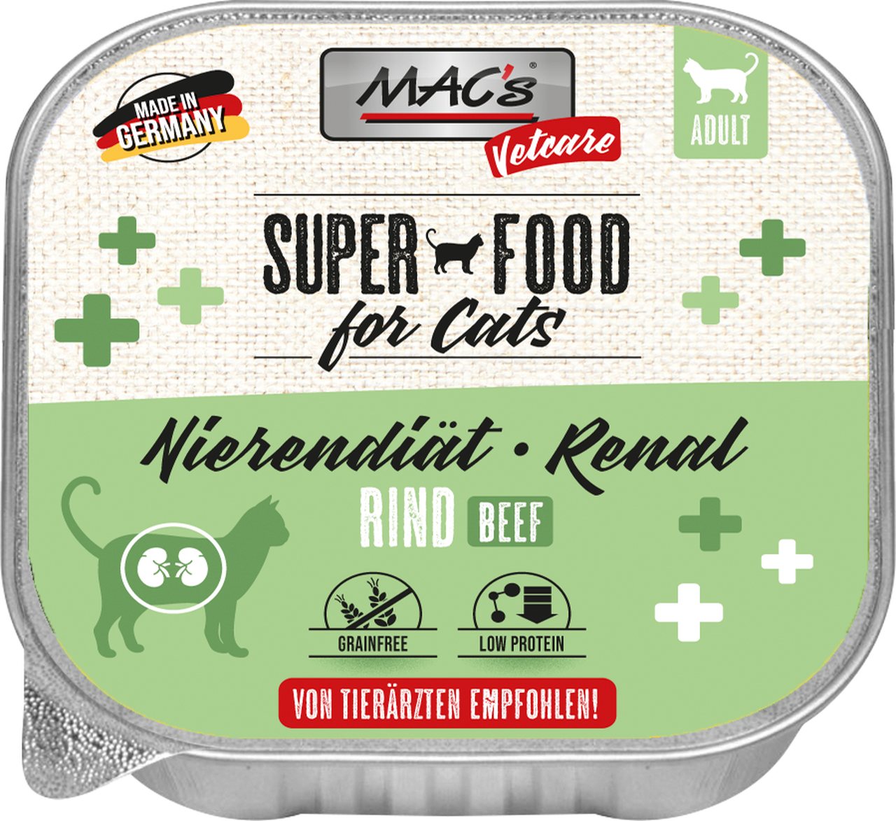 Rind-Renal.jpg Cat Vetcare Rind Nierendiät/ Renal 100 g – Bild 1