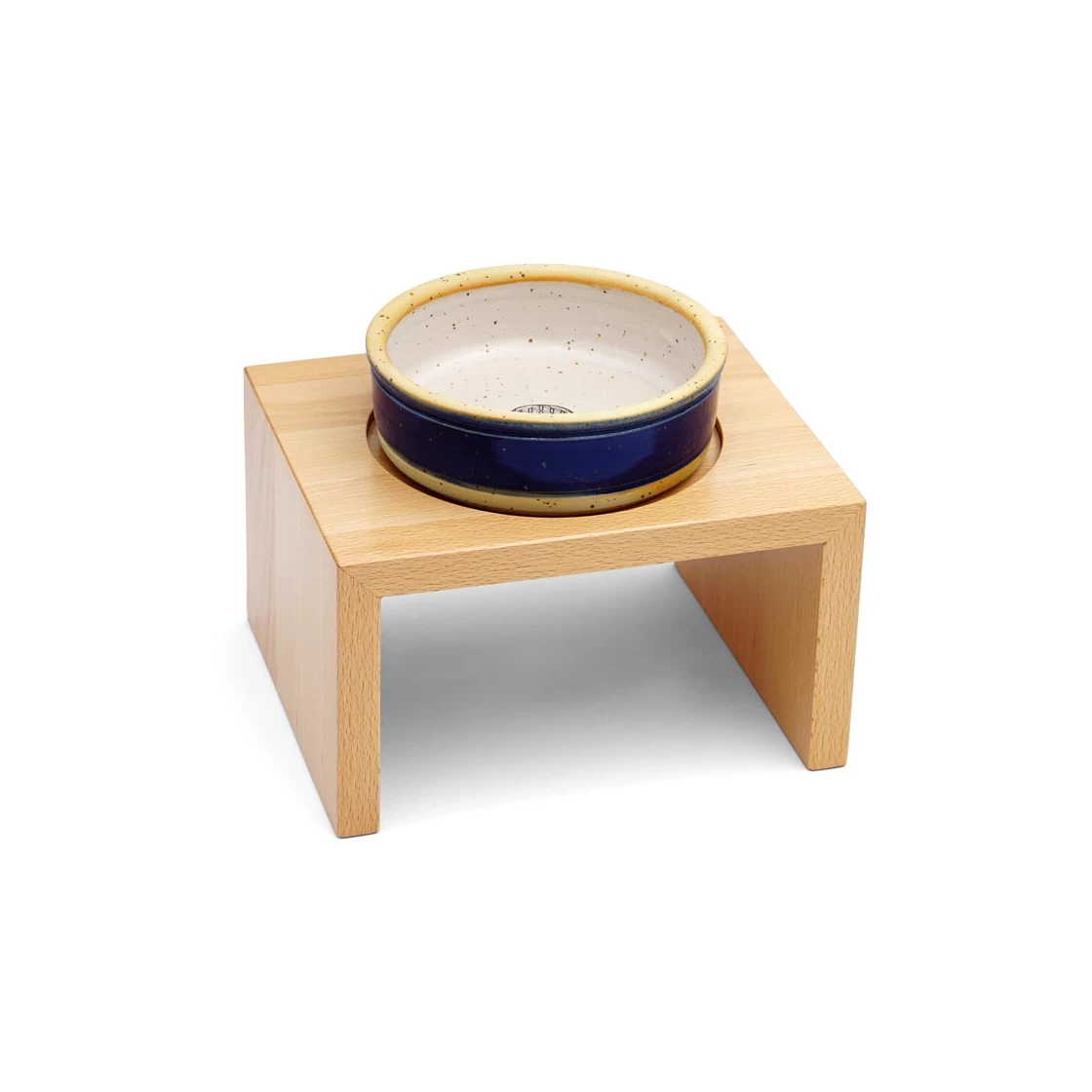 futterstation-einzel-klein-hell.webp Futterstation - Buche hell einzeln S – Bild 1