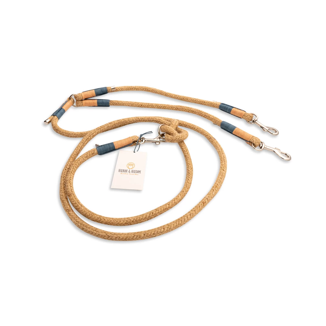 hundedoppelleine-buddy-aus-naturhanf.webp Hundedoppelleine "Buddy" aus Naturhanf 10 mm – Bild 1