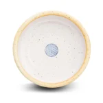 Keramiknapf blau Blume des Lebens - blau S