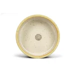 Keramiknapf blau Blume des Lebens - dunkel S – Bild 2