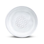 Keramiknapf terracotta/weiss"Blume des Lebens" - XS – Bild 2