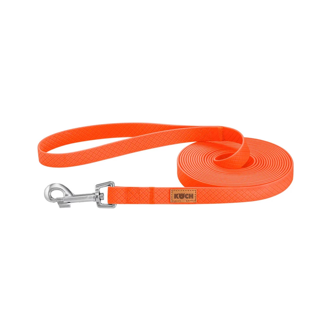 leichte-wasserabweisende-schleppleine-koch_12.webp Koch Schleppleine ohne Handschlaufe- Neonorange 10mm 10 m – Bild 1