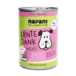 Bio Menü für Hunde Ernte Dank mit Linsen und Haferflocken 400 g