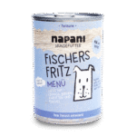 Menü für Hunde "Fischers Fritz" mit Lachs und Quinoa 400 g