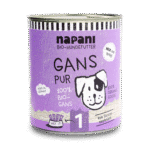 Bio-Dosenfutter für Hunde Gans pur 800 g
