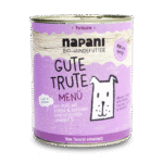 Bio Menü für Hunde "Gute Trute" mit Pute und Zucchini 800 g