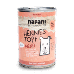Bio Menü für Hunde "Hennies Topf" mit Huhn und Naturreis 400 g