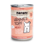 Bio Menü für Hunde "Hennies Topf" mit Huhn und Naturreis 400 g
