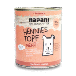 Bio Menü für Hunde "Hennies Topf" mit Huhn und Naturreis 800 g