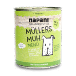 Bio Menü für Hunde "Müllers Muh" mit Rind und Kartoffeln 800 g