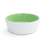 Keramikfutternapf creme/apfelgrün L