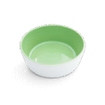 Keramikfutternapf creme/apfelgrün M – Bild 2