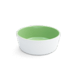 Keramikfutternapf creme/apfelgrün S