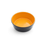 Keramikfutternapf schwarz/orange S – Bild 2