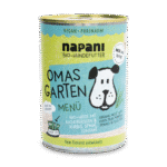 Bio Menü für Hunde Omas Garten mit Hirse und Kichererbsen 400 g