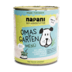 Bio Menü für Hunde Omas Garten mit Hirse und Kichererbsen 800 g