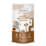 DUO von leckerem Rind & guter Pute an gedämpftem Kürbis 125 g