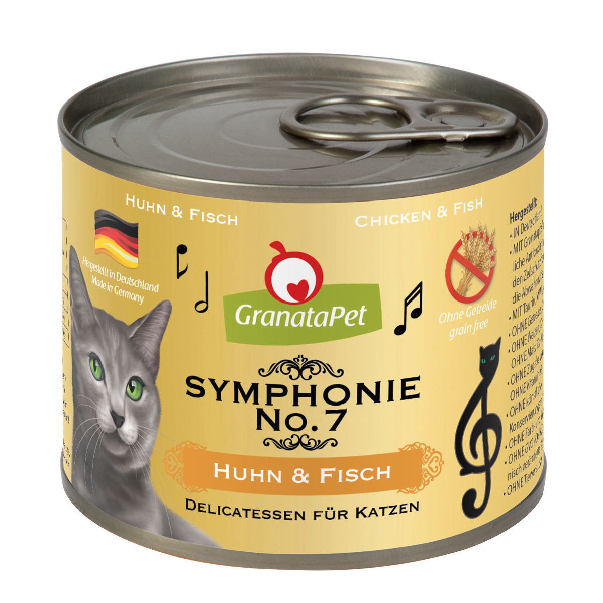 symphonie_2020_200g_No7_1200px.png Symphonie Nr. 7 Nassfutter Huhn und Fisch 200 g – Bild 1