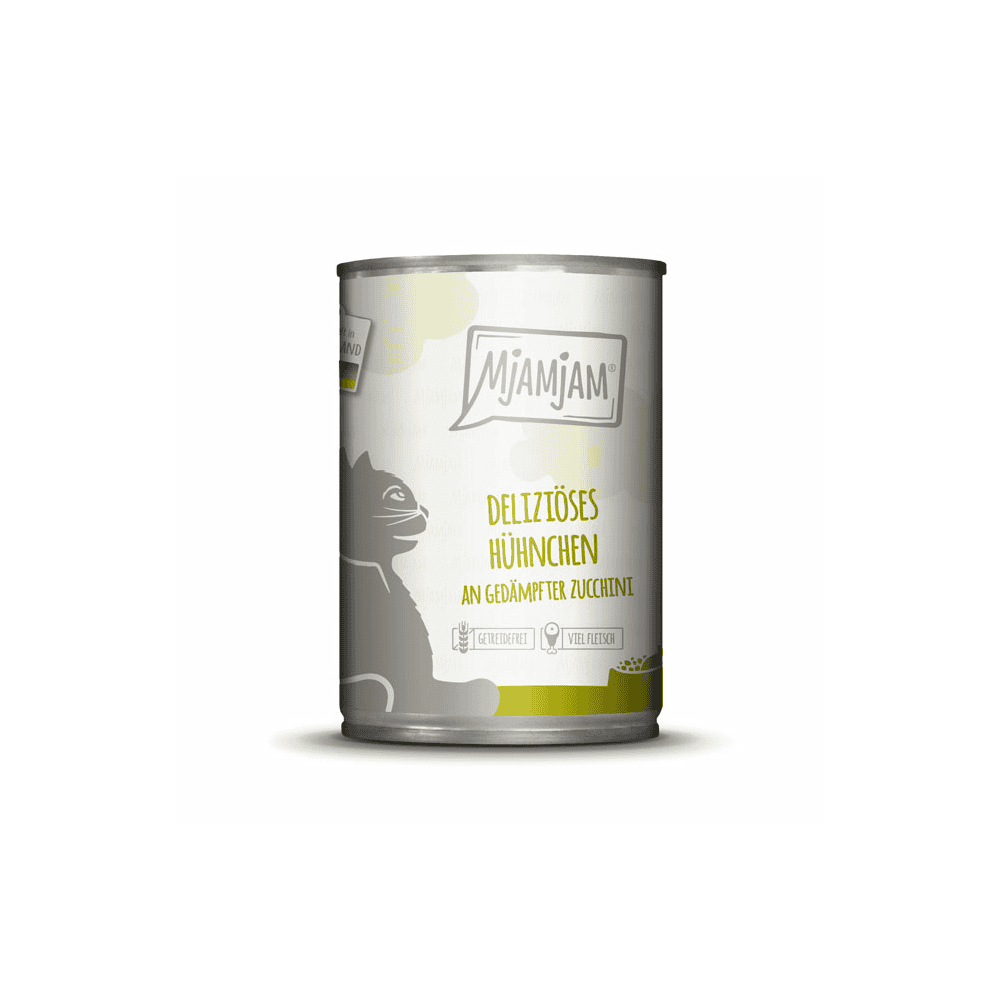 113411.png deliziöses Hühnchen an gedämpfter Zucchini 400 g – Bild 1