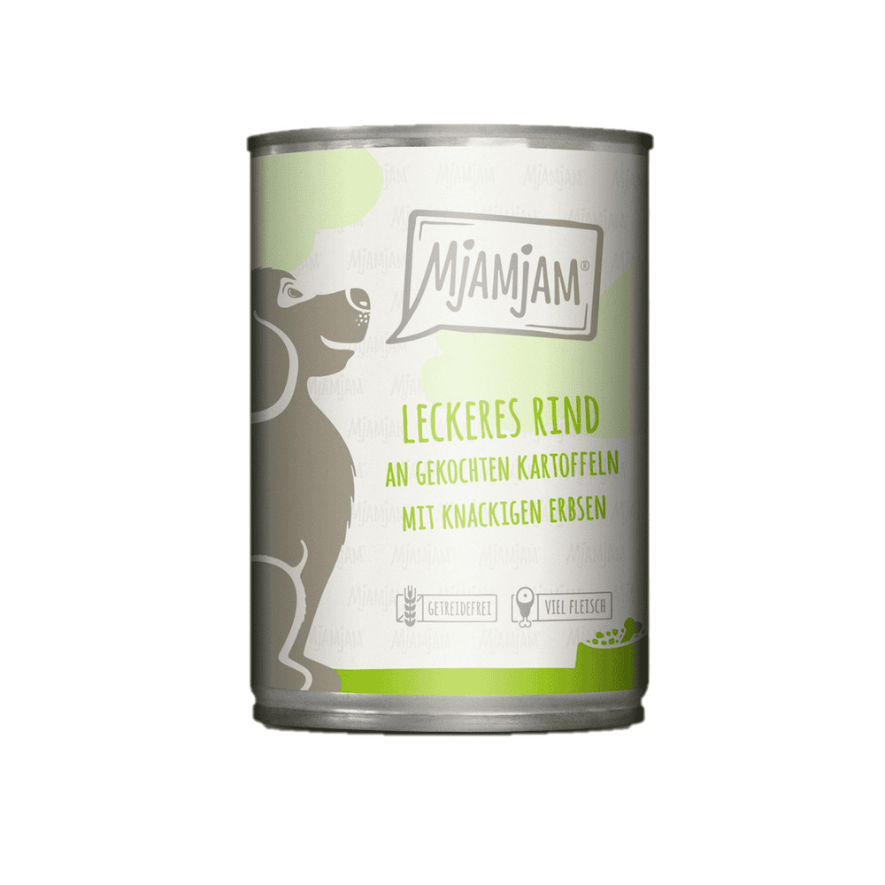 22003.png leckeres Rind an gekochten Kartoffeln mit knackigen Erbsen 400 g – Bild 1