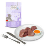 Kitten vorzügliches Kalb mit Lachsöl 125 g – Bild 2