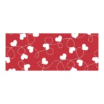 Hundehalsband mit Kunststoffklemme 16 cm Tangled Hearts