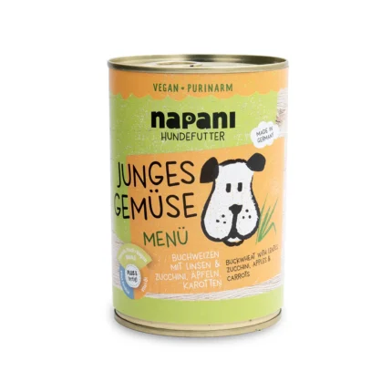 menue-fuer-hunde-junges-gemuese-400g