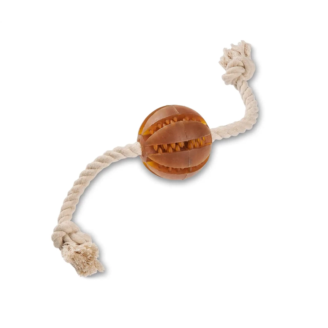 pure-nature-ball-aus-naturkautschuk-mit-tau.webp Ball aus Naturkautschuk mit Tau "Pure Nature" von Wolters – Bild 1