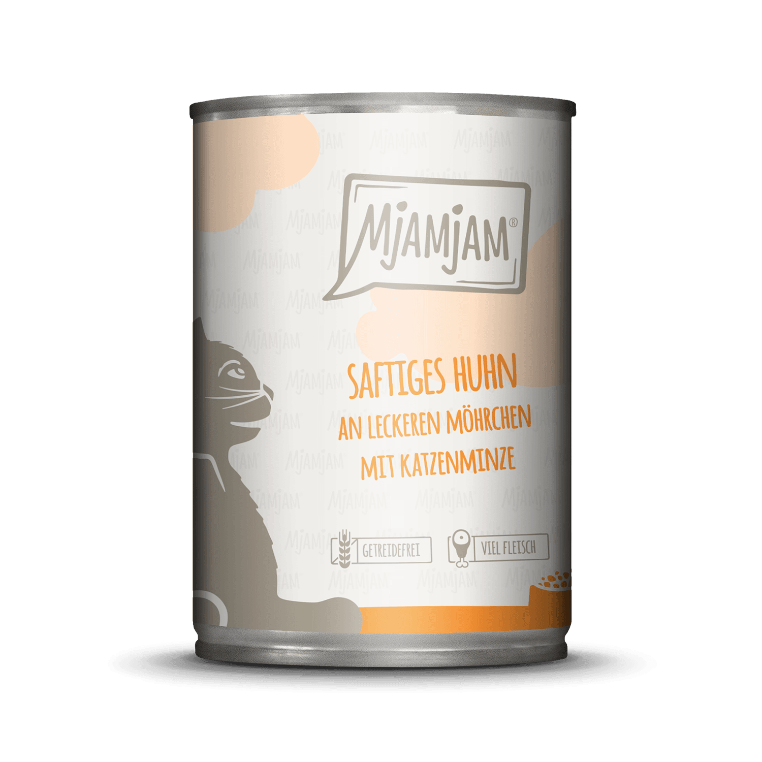 11041-MjAMjAM-Cat-saftiges-Huhn-an-leckeren-Moehrchen-400g-1500px.png saftiges Huhn an leckeren Möhrchen – Bild 1