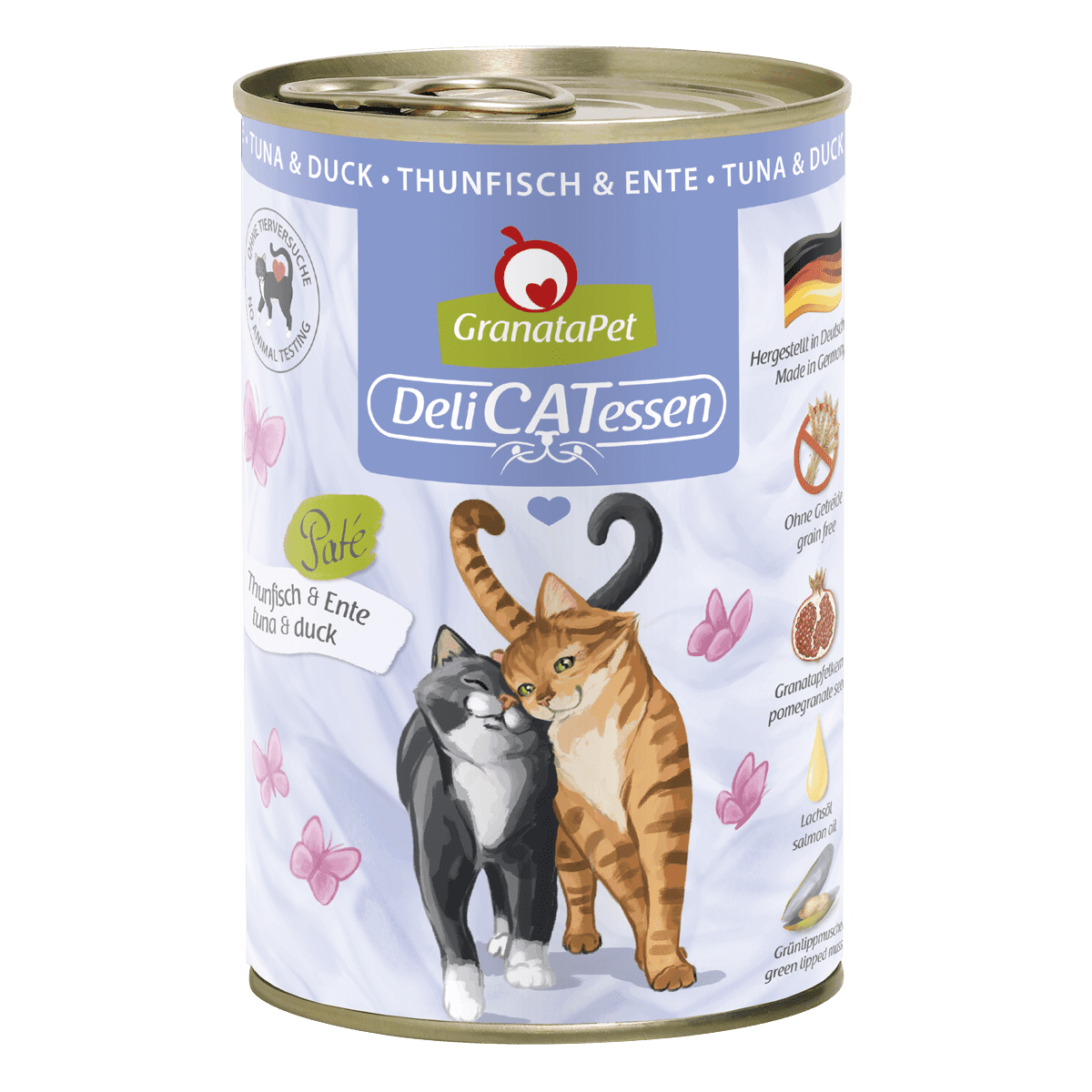 198226_delicatessen2019_400g_3D_thunfisch_ente.png Katze – Delicatessen Thunfisch & Ente – Bild 1
