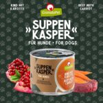 Suppenkasper Hund Rind mit Karott