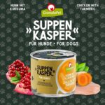 Suppenkasper Hund Huhn mit Kurkuma