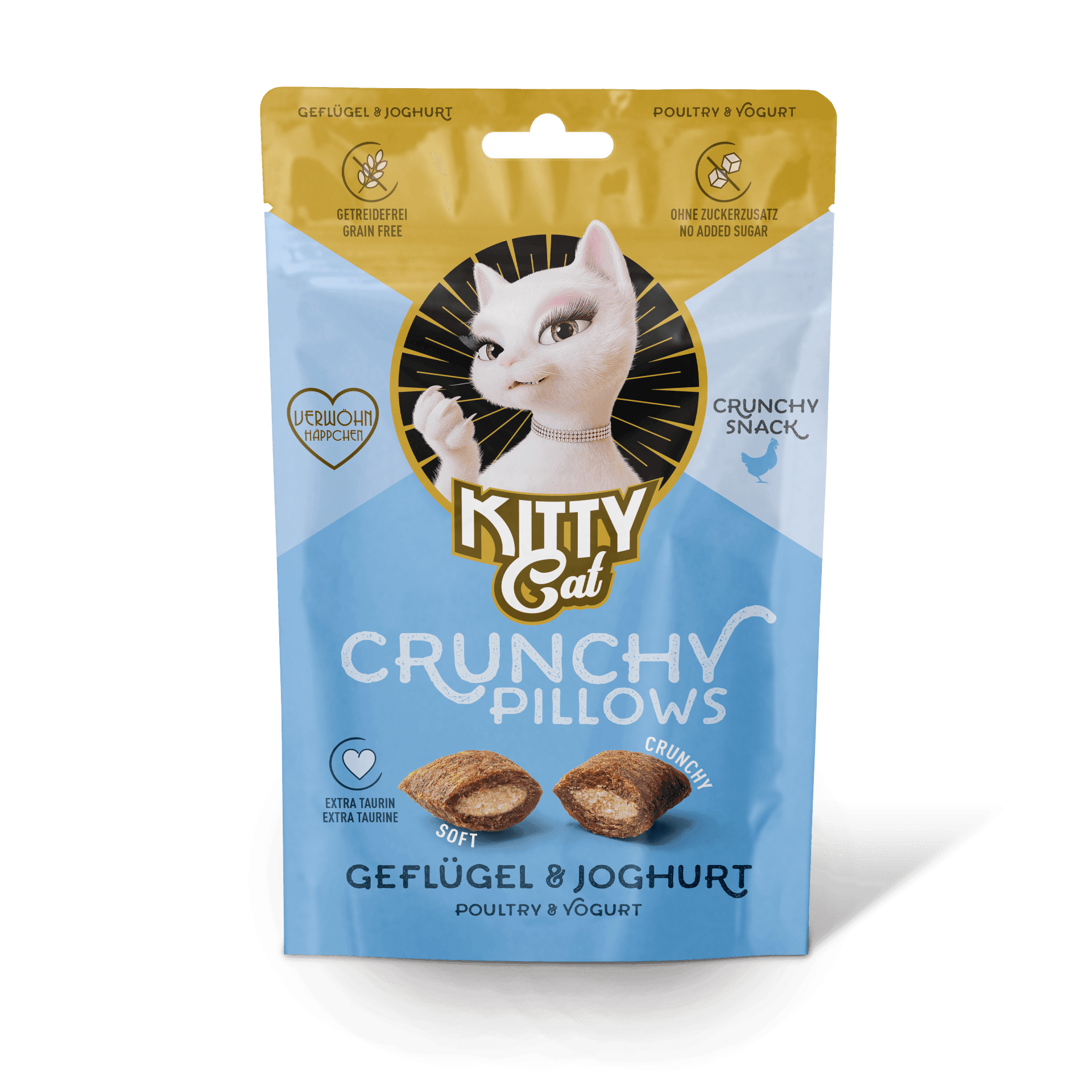 874737-main-de-kittycat_gefluegel_joghurt_1920x1920.png CRUNCHY Pillows Geflügel & Joghurt – Bild 1