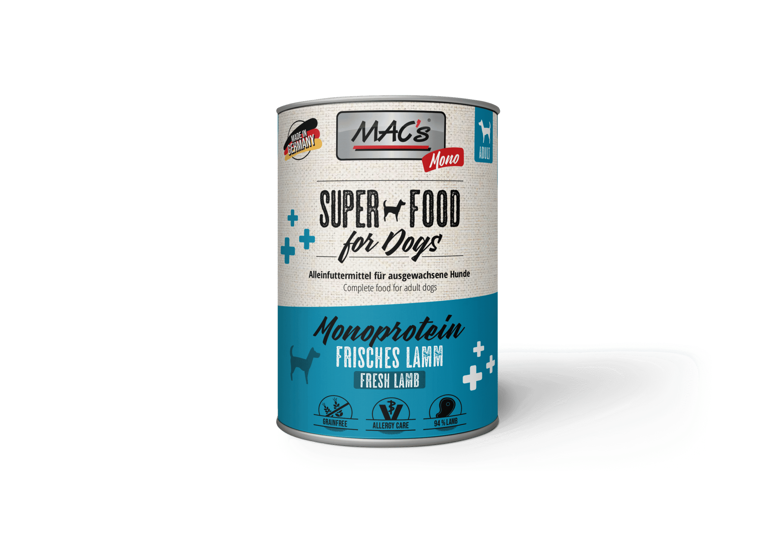 Hund_Lamm_400g-scaled-1.png Dog Mono Sensitive Lamm – Bild 1