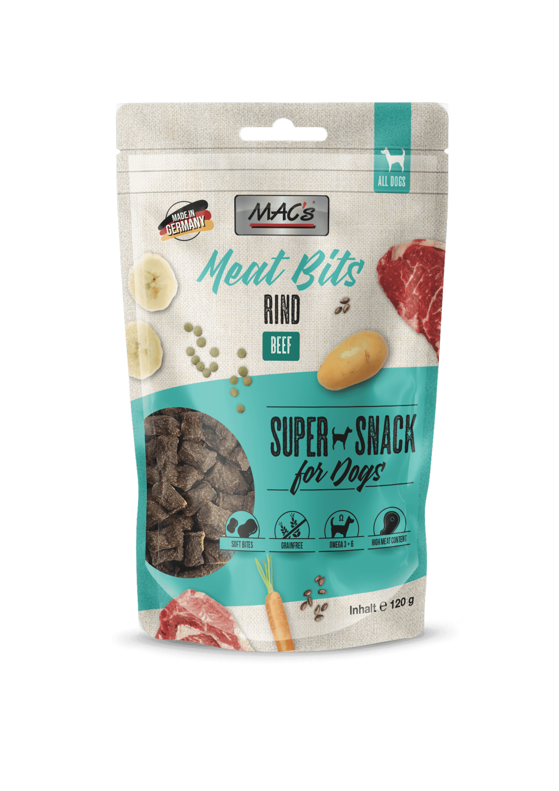 MACs_MeatBits_Rind-100g-scaled-1.png Dog Meat Bits Rind – Bild 1